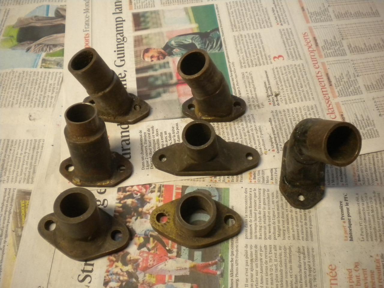 Pièces 7 PIPES ADMISSION carburateur moto vintage LesAnciennes.com