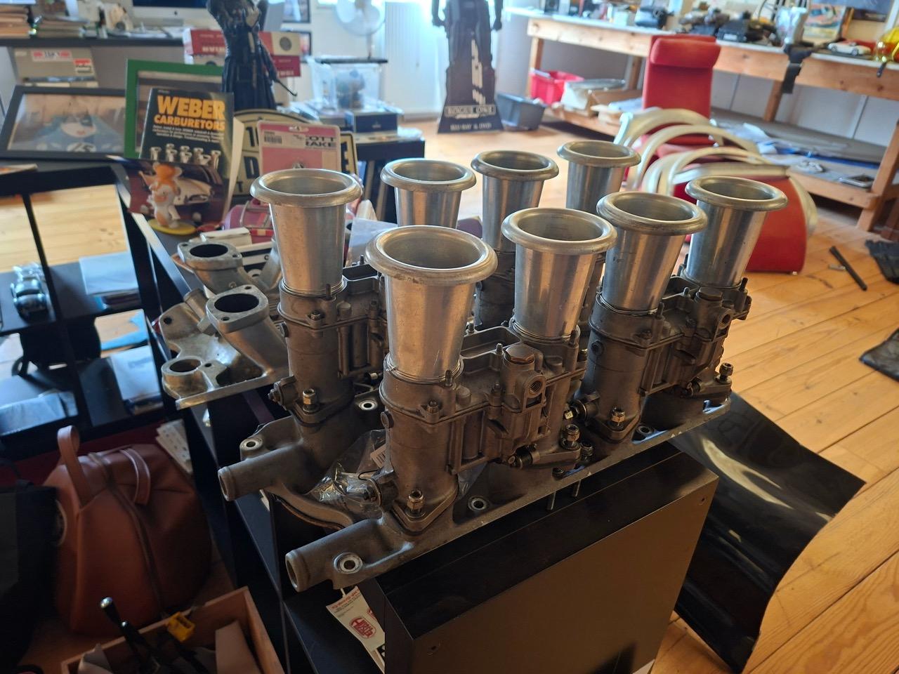 Pièces AC Cobra admission weber originale LesAnciennes.com