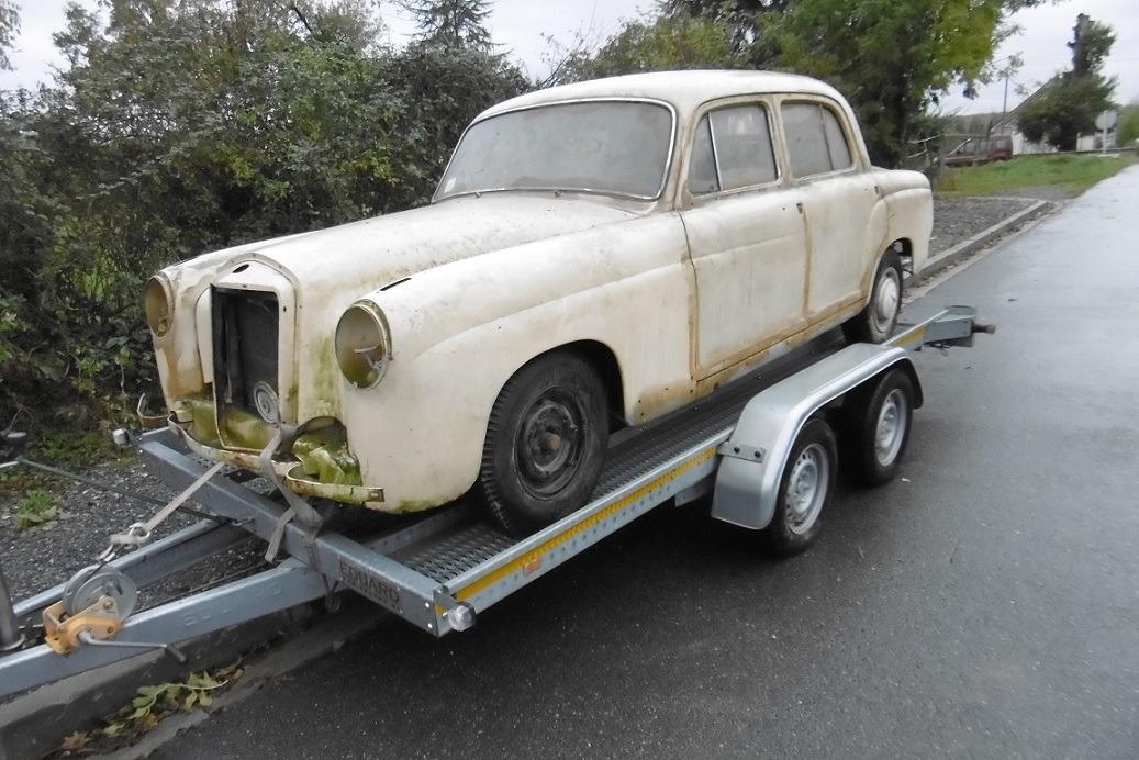 MERCEDES 220 Ponton - 1955 LesAnciennes.com