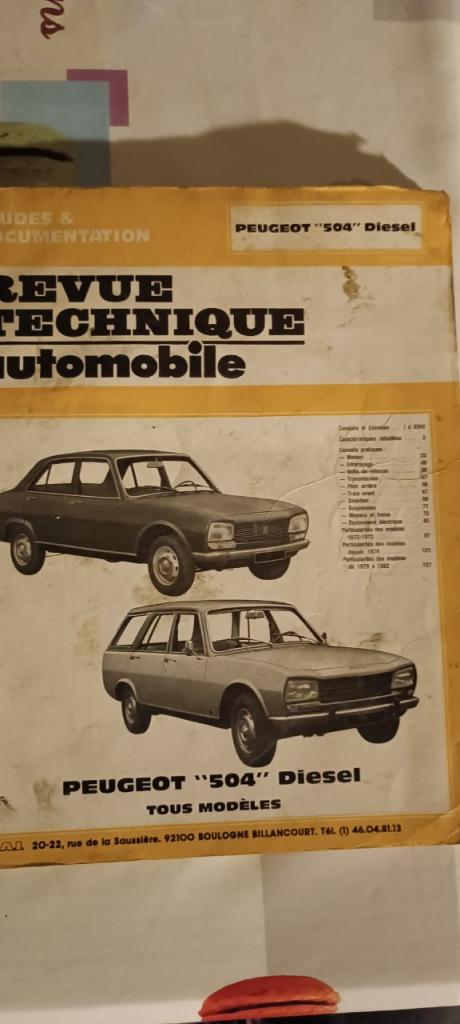 Durit D’embout Pour Peugeot 404/504/505/604 Diesel & TD, M1971, Fabrication Française