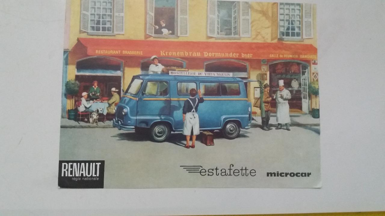 Brochure Renault Estafette LesAnciennes.com