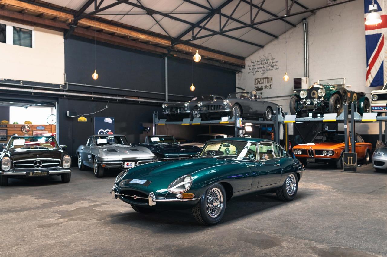 JAGUAR Type E Série 1 3.8 FHC Plat - 1961 LesAnciennes.com