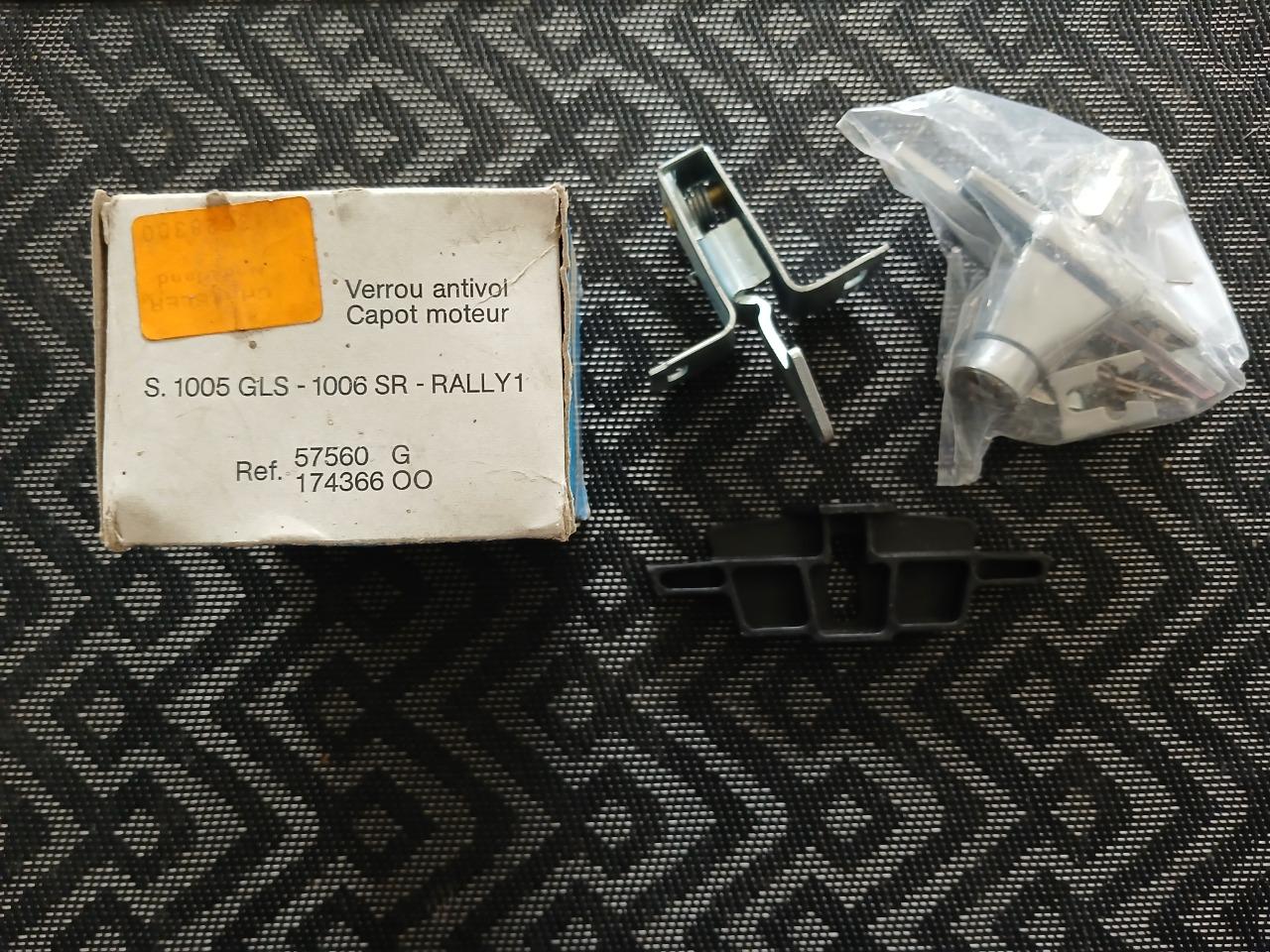 Verrou capot accessoire SIMCA 1005 1006 RALLYE LesAnciennes.com