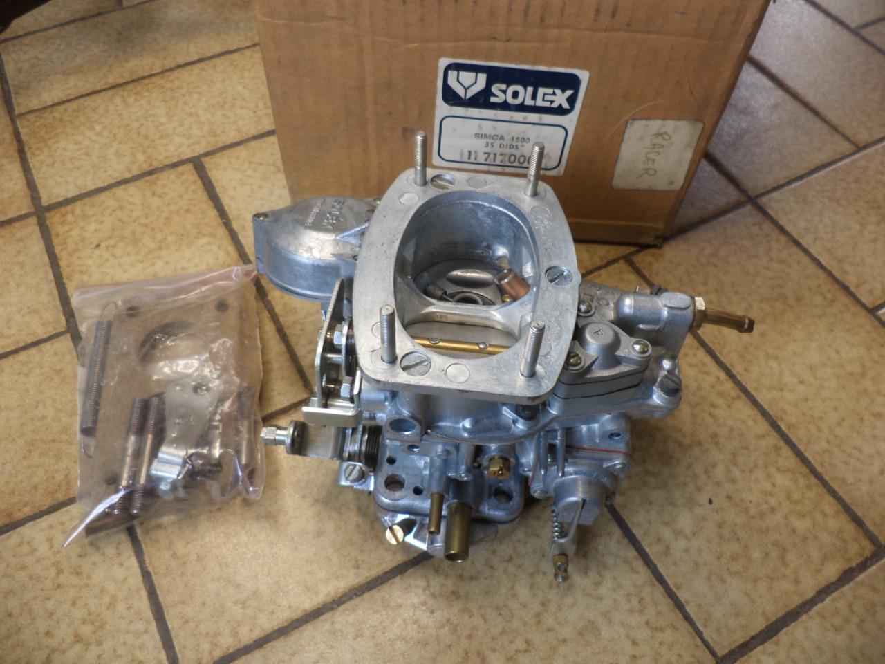 Carburateur solex 35DIDS simca 1500 11717 neuf LesAnciennes.com