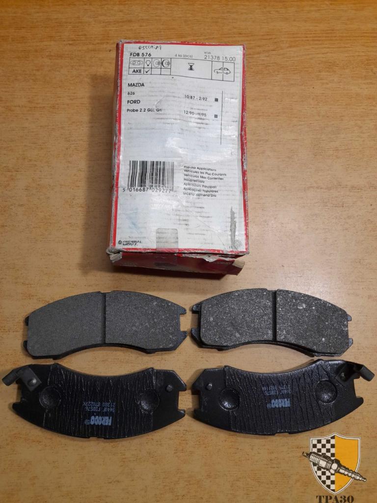 Plaquettes de frein avant Ford probe Mazda 626 LesAnciennes.com