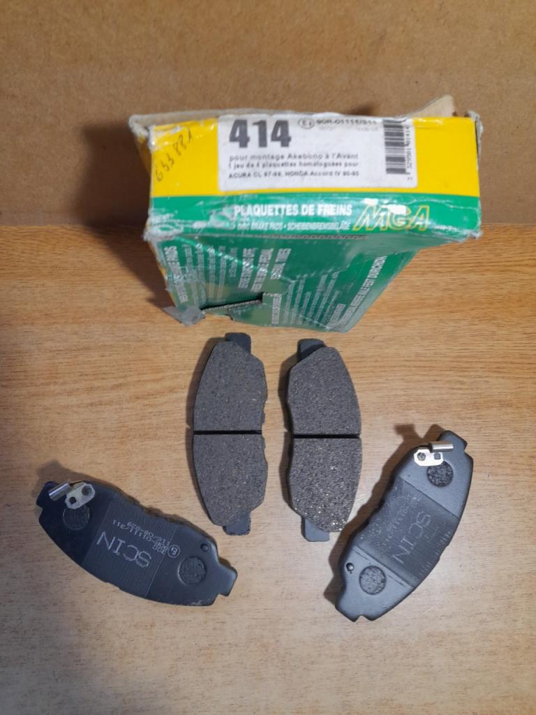 Plaquettes de frein avant Honda accord Civic LesAnciennes.com