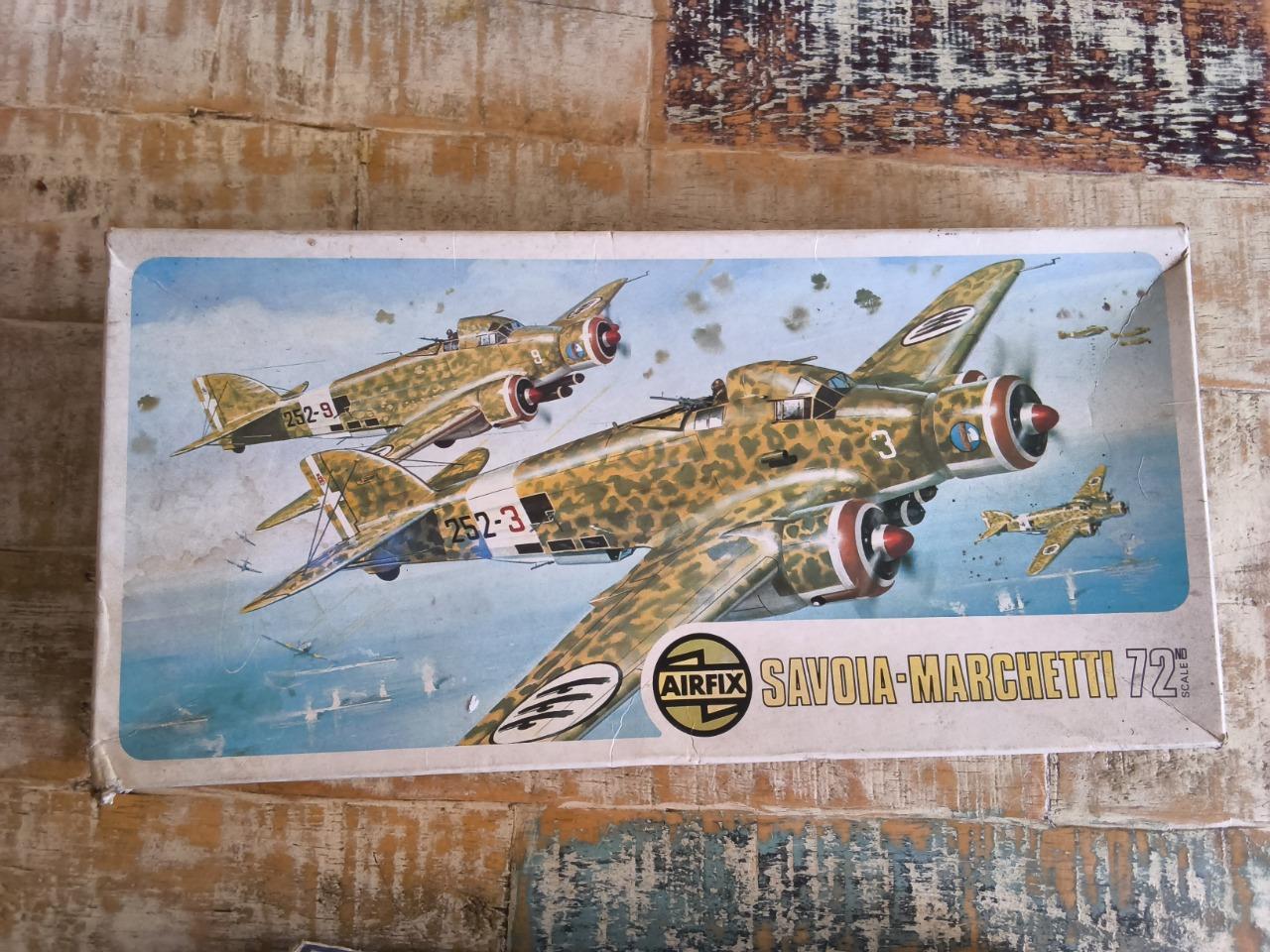 Airfix Savoia-Marchetti maquette LesAnciennes.com