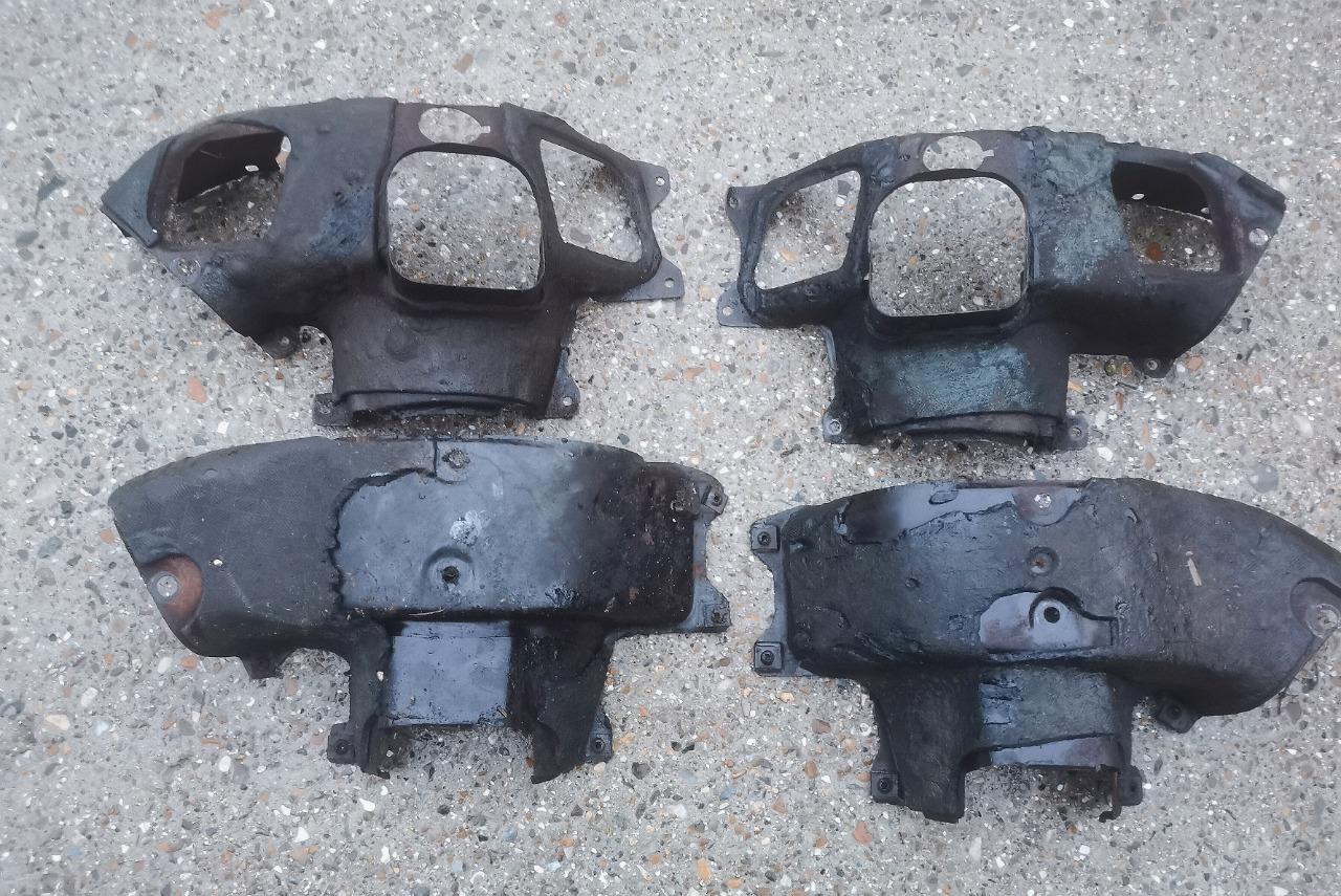 4 carrenages protection des Culasses CITROEN 2CV 6 LesAnciennes.com