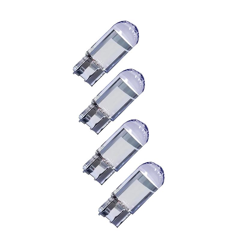 Jeu de 4 lampes Wedge Base LED T10 ICE BLUE LesAnciennes.com