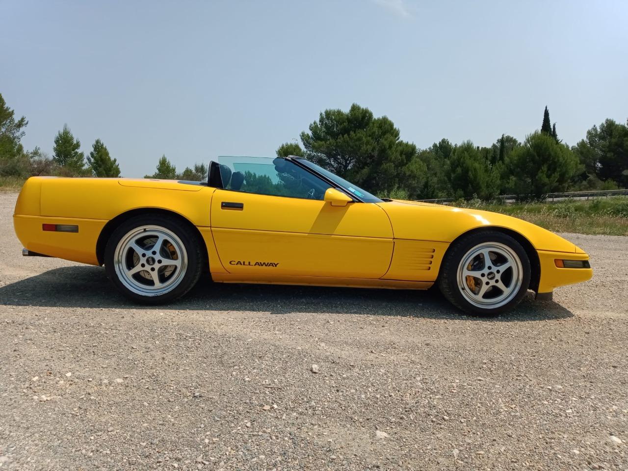 CHEVROLET Corvette C4 CAB CALLAWAY - 1993 LesAnciennes.com