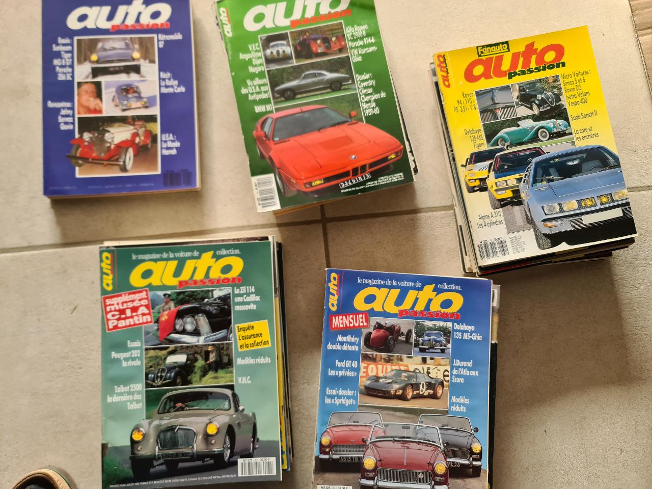 Lot revues auto passion LesAnciennes.com