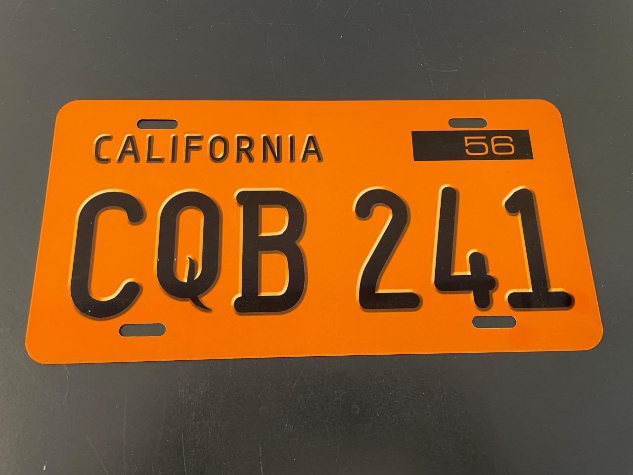 Plymouth "Christine" Plaque d'immatriculation LesAnciennes.com