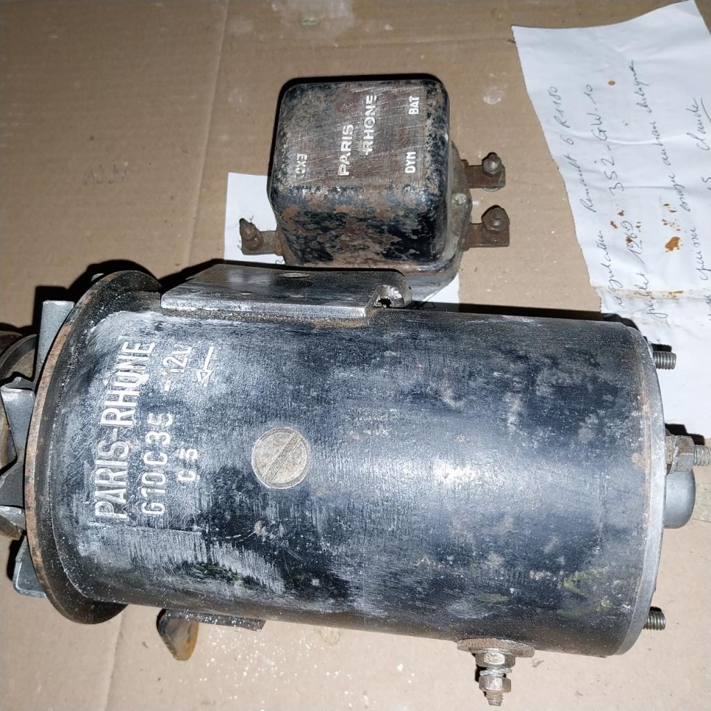 Dynamo RENAULT 6 (R6) 5cv LesAnciennes.com