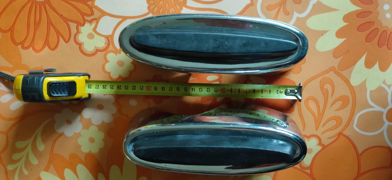 2 Butoirs Parce Choc, chromés LesAnciennes.com