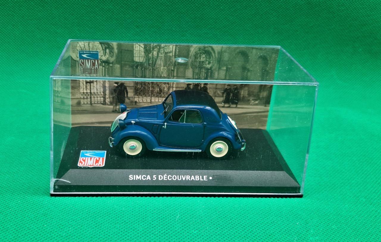 Simca 5 découvrable 1937 LesAnciennes.com