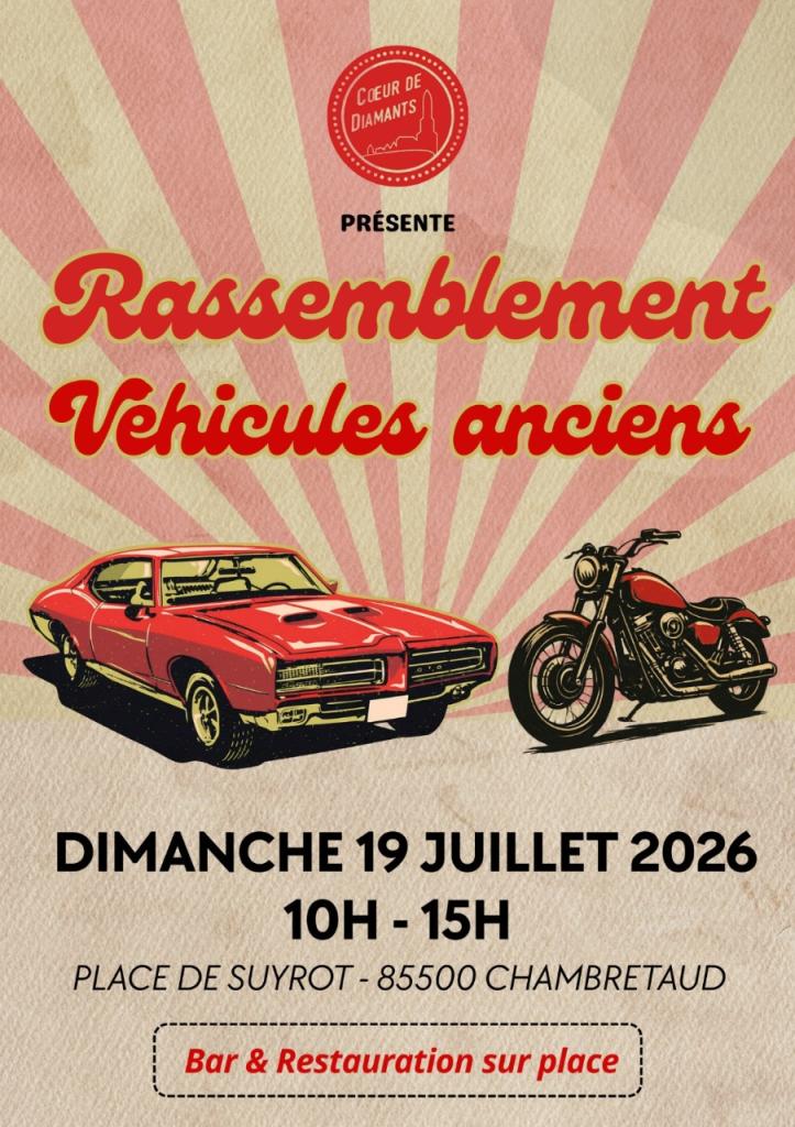Rassemblement véhicules anciens LesAnciennes.com
