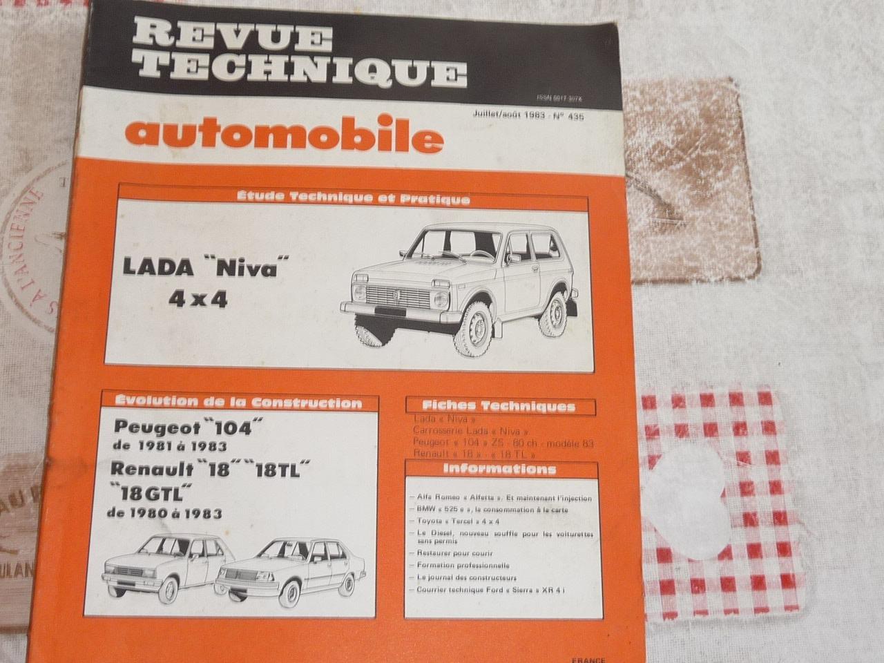 REVUE TECHNIQUE POUR LADA NIVA 4X4 LesAnciennes.com