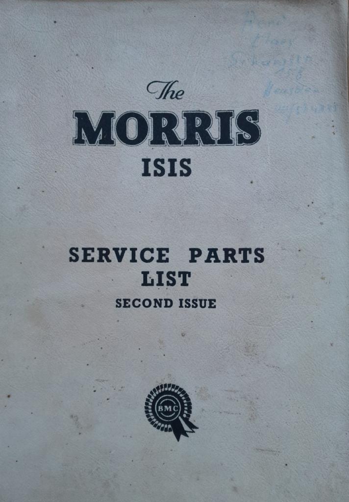 Morris Isis catalogue de pièces LesAnciennes.com