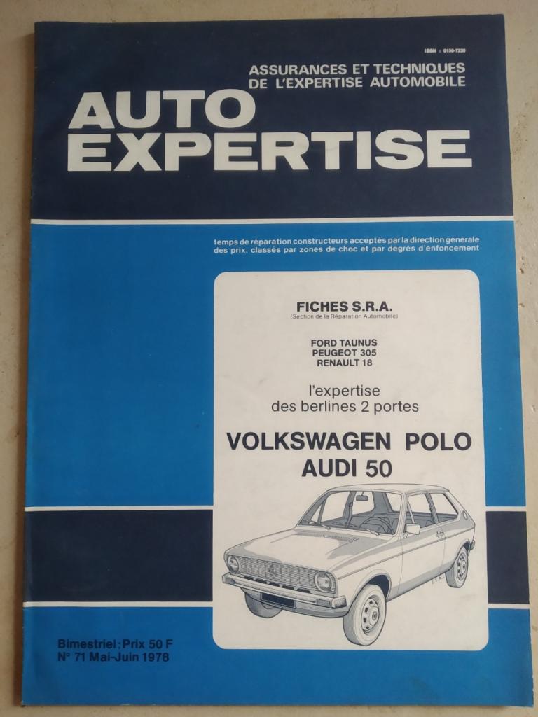 AUTO EXPERTISE" N° 71 Volkswagen Polo Audi 50 LesAnciennes.com
