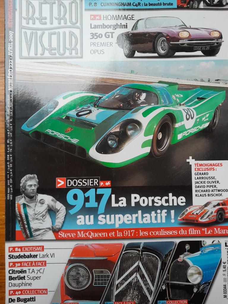Porche 917 dossier Retro Viseur LesAnciennes.com