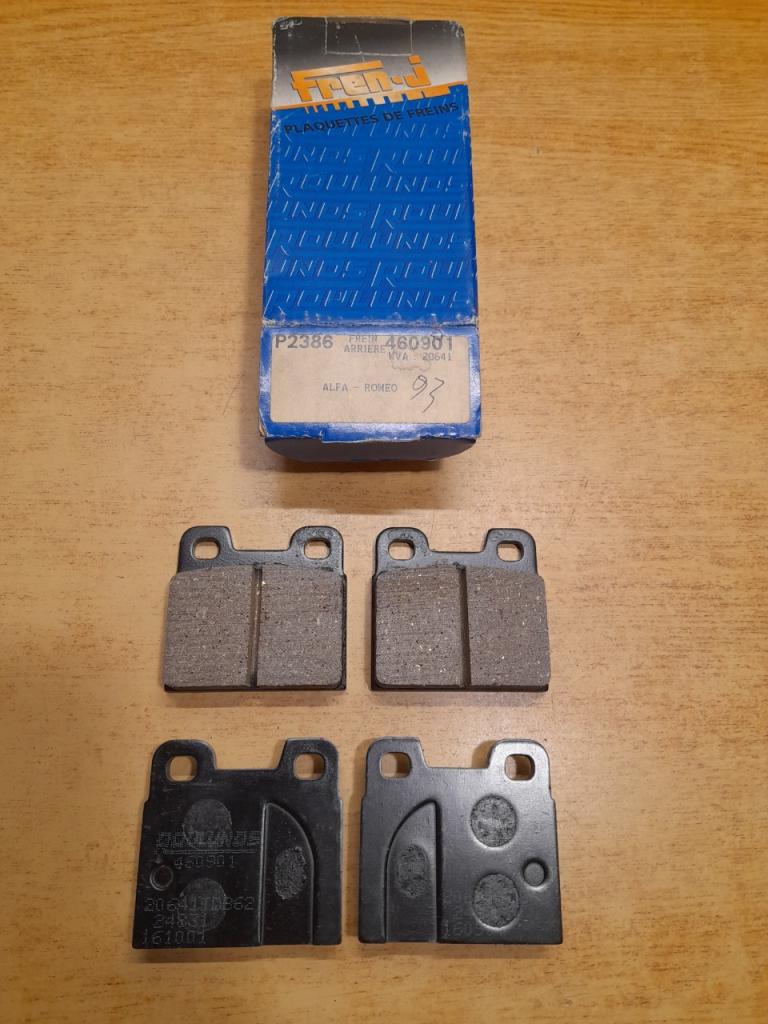 Plaquettes de Frein Arrière Alfa GTV LesAnciennes.com