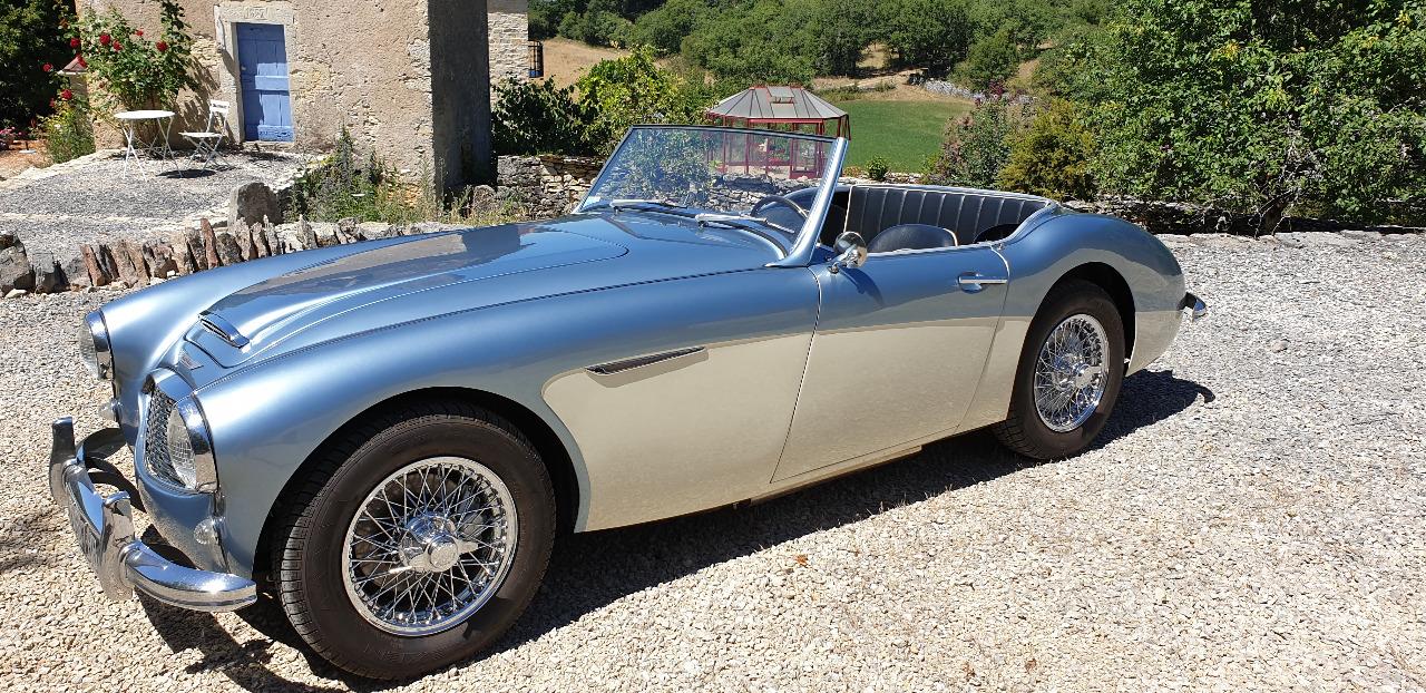 AUSTIN HEALEY 3000 MK1 BT7 ROADSTER - 1961 LesAnciennes.com