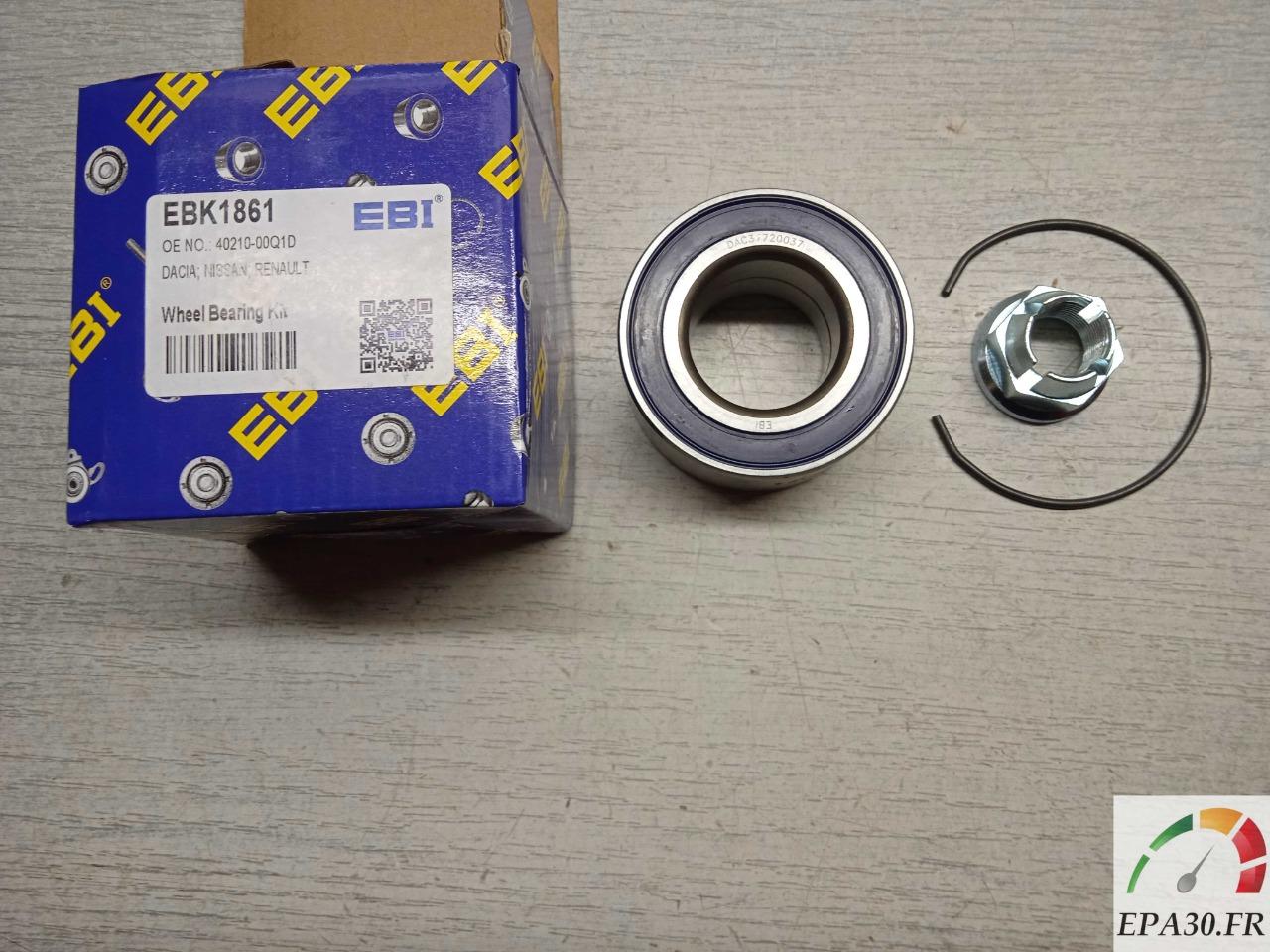 EBK1861 ROULEMENTS ROUE RENAULT R19 R21 LesAnciennes.com