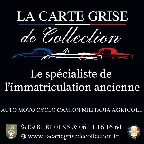 LA CARTE GRISE DE COLLECTION LesAnciennes.com