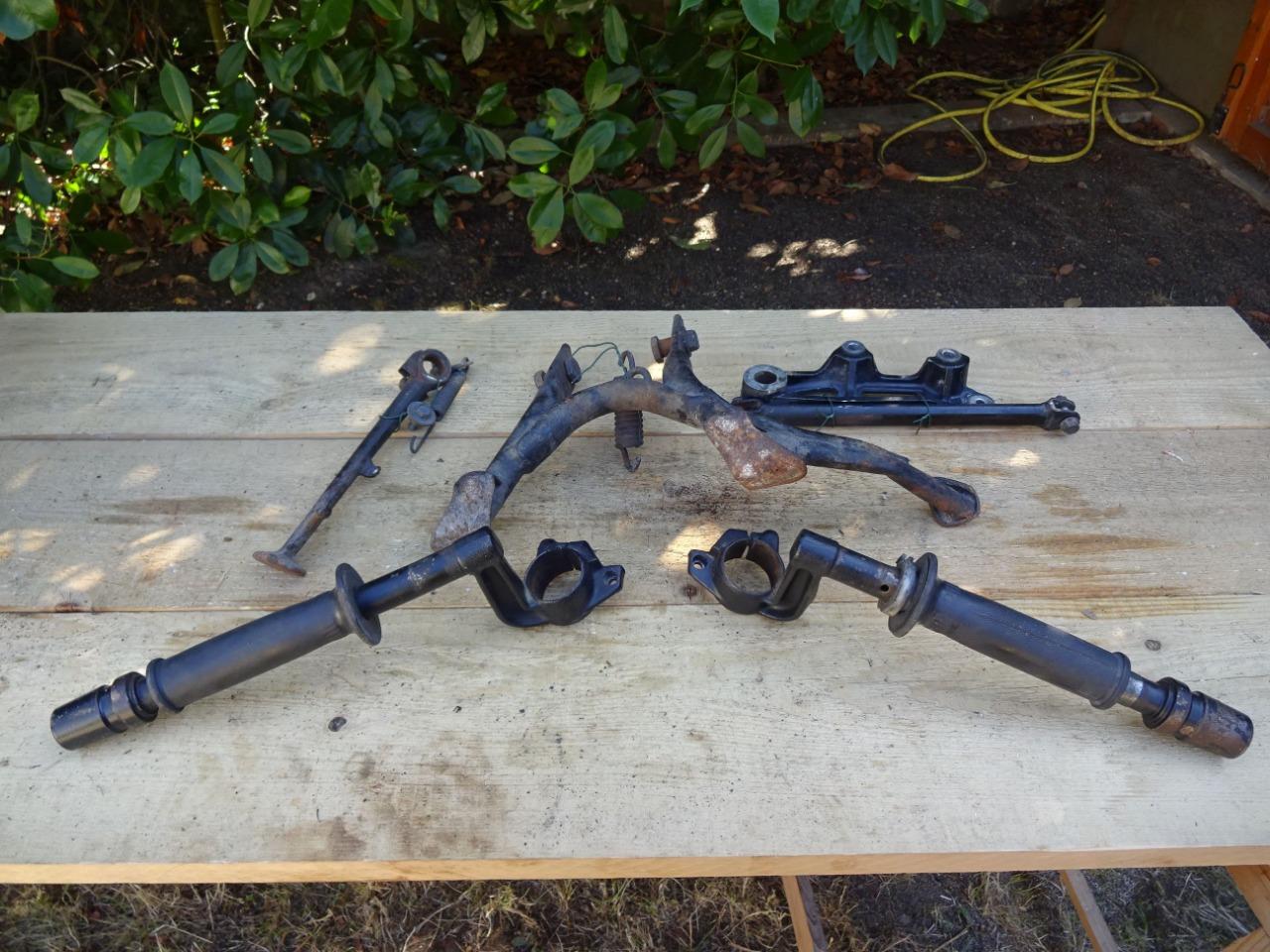 Guidon YAMAHA FJ 1200 3CX LesAnciennes.com