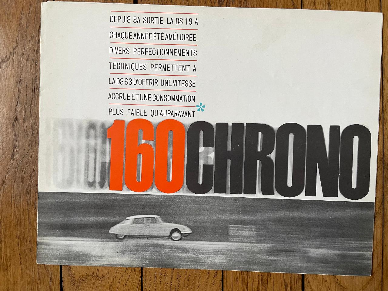 Citroën DS 19 1963 Catalogue Dépliant LesAnciennes.com