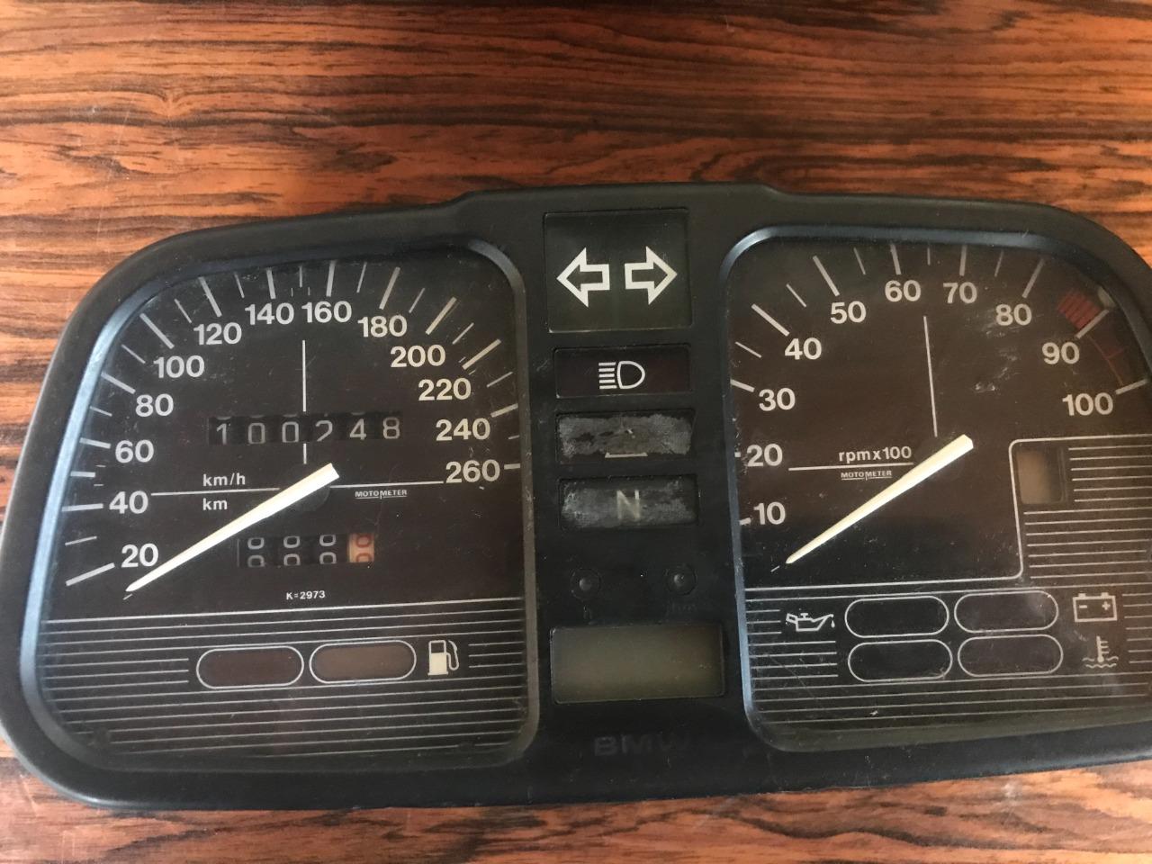 Compteurs BMW K100 RT k75 k1100 LesAnciennes.com