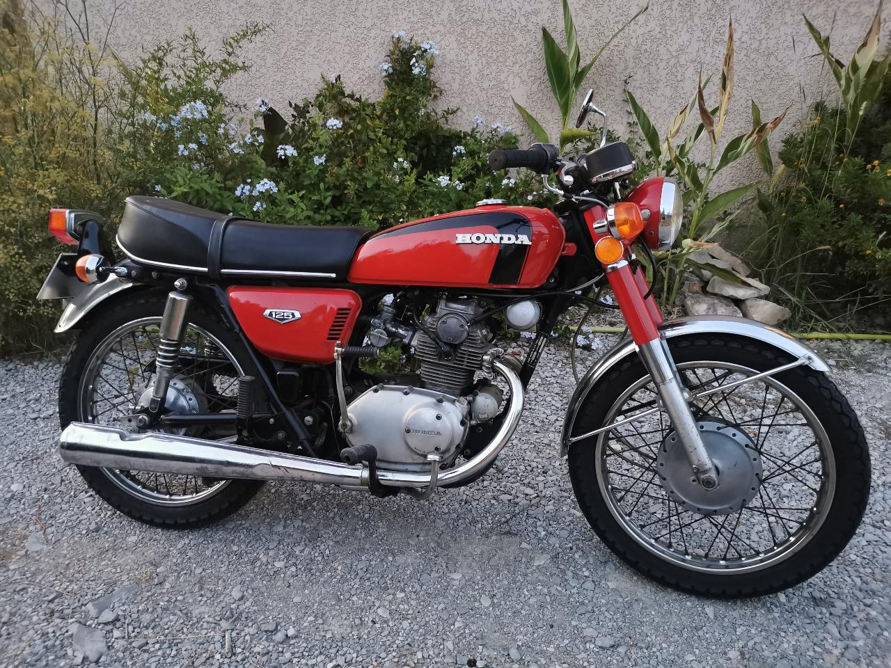 Moto Ancienne 125