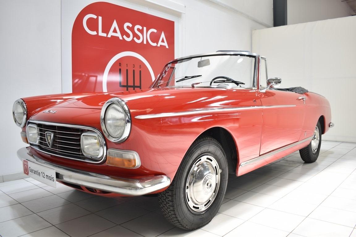 PEUGEOT 404 cabriolet injection - 1965 LesAnciennes.com