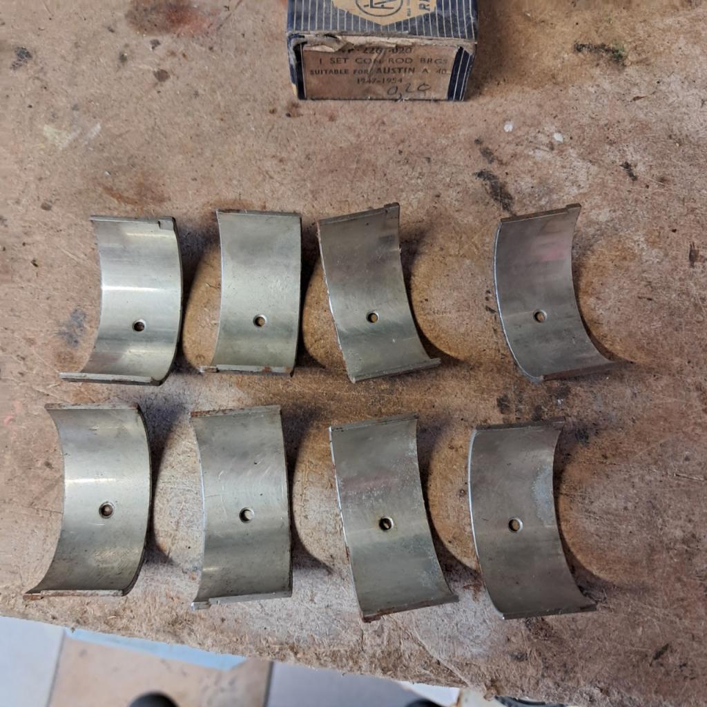 Jeu de coussinets AUSTIN A40 neuf LesAnciennes.com