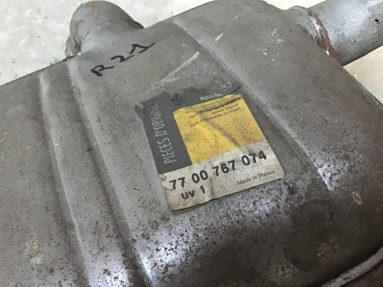 ÉCHAPPEMENT NEUF RENAULT 21 (R21) LesAnciennes.com