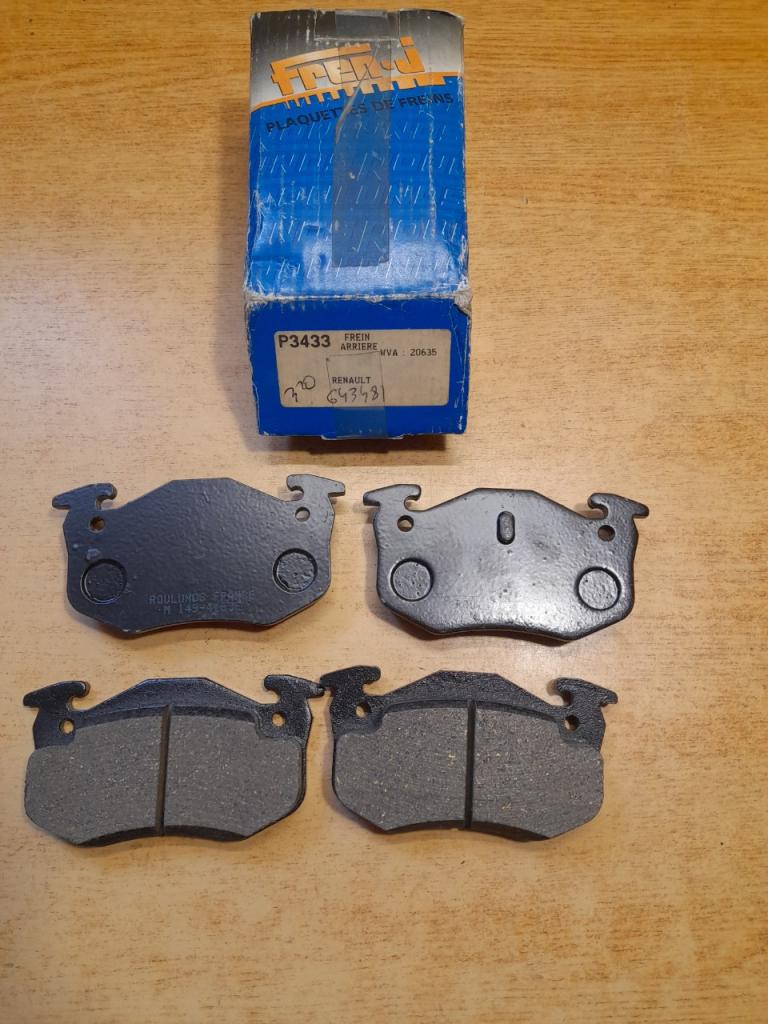 Plaquettes de Frein Arrière Renault Safrane V6 LesAnciennes.com