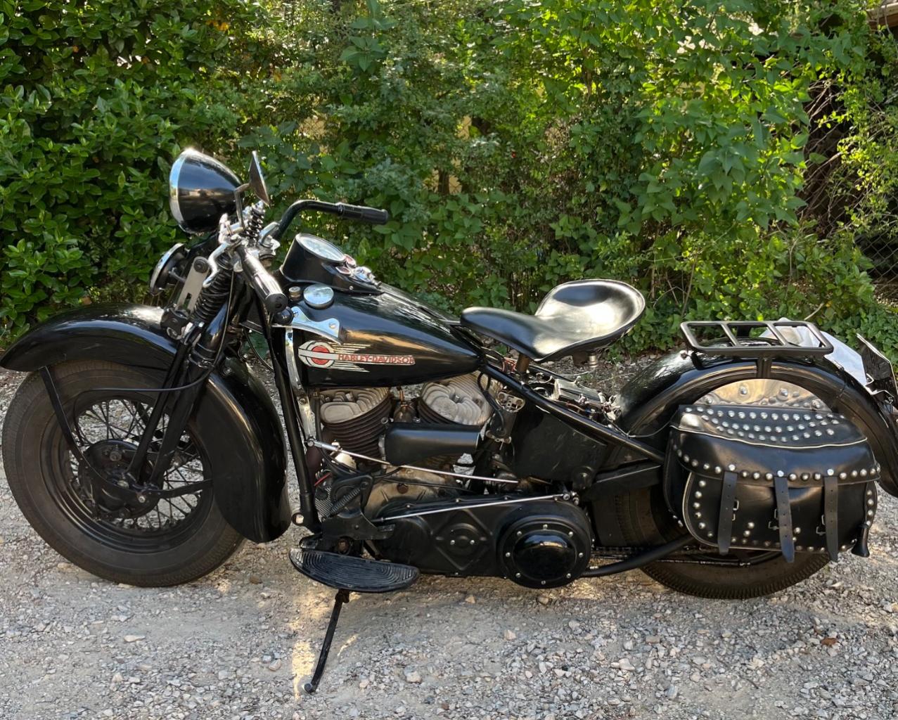 HARLEY DAVIDSON UL 1200 Type U - 1938 LesAnciennes.com
