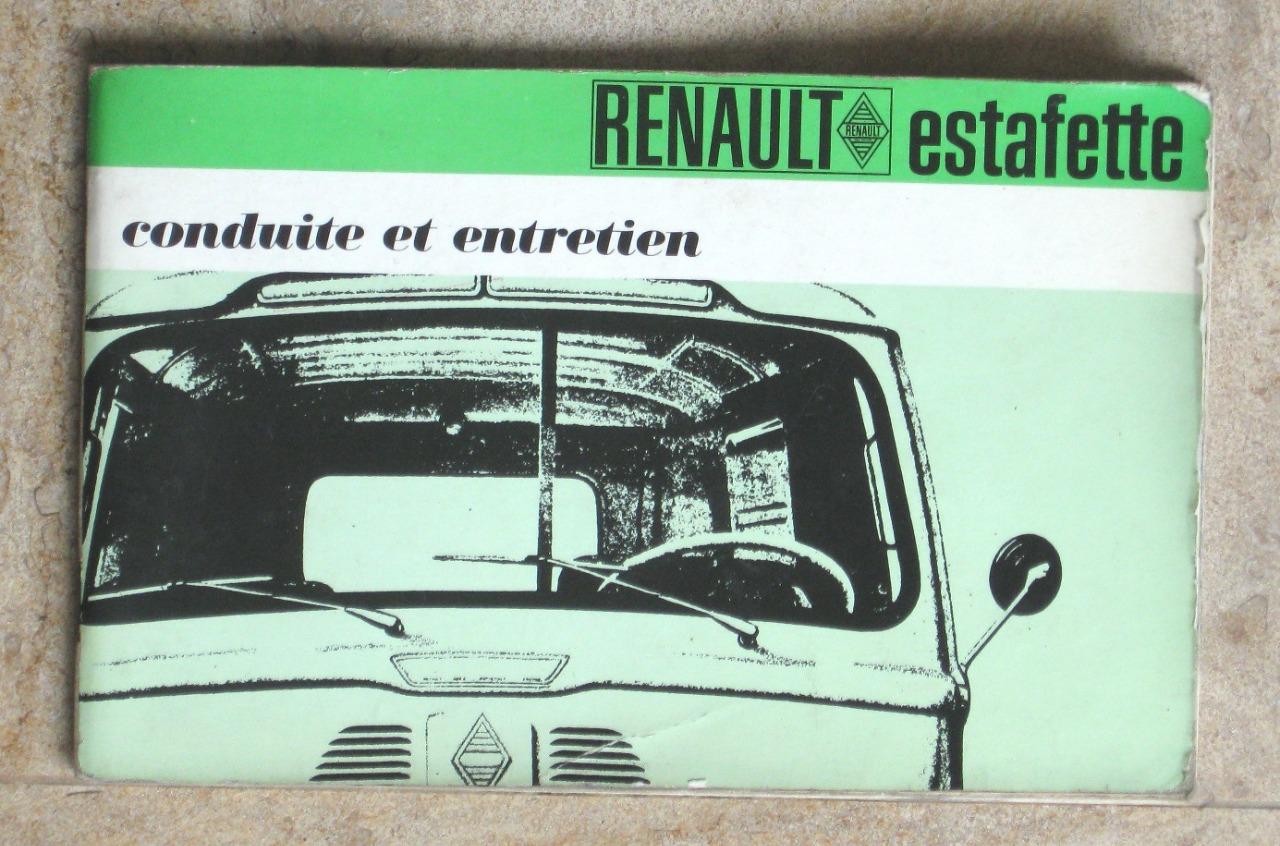Notice Renault Estafette LesAnciennes.com