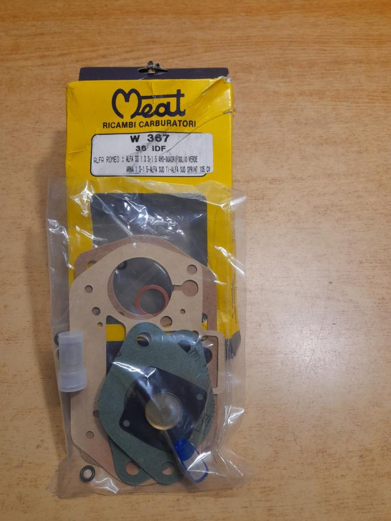 Joints Carburateur Weber 36 IDF Alfa 33 AlfaSud LesAnciennes.com
