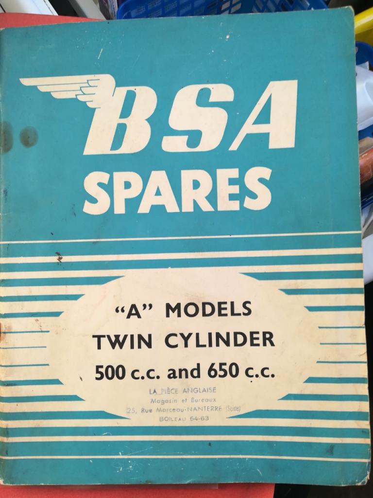 Revue technique BSA 500 et 650 cm3 LesAnciennes.com
