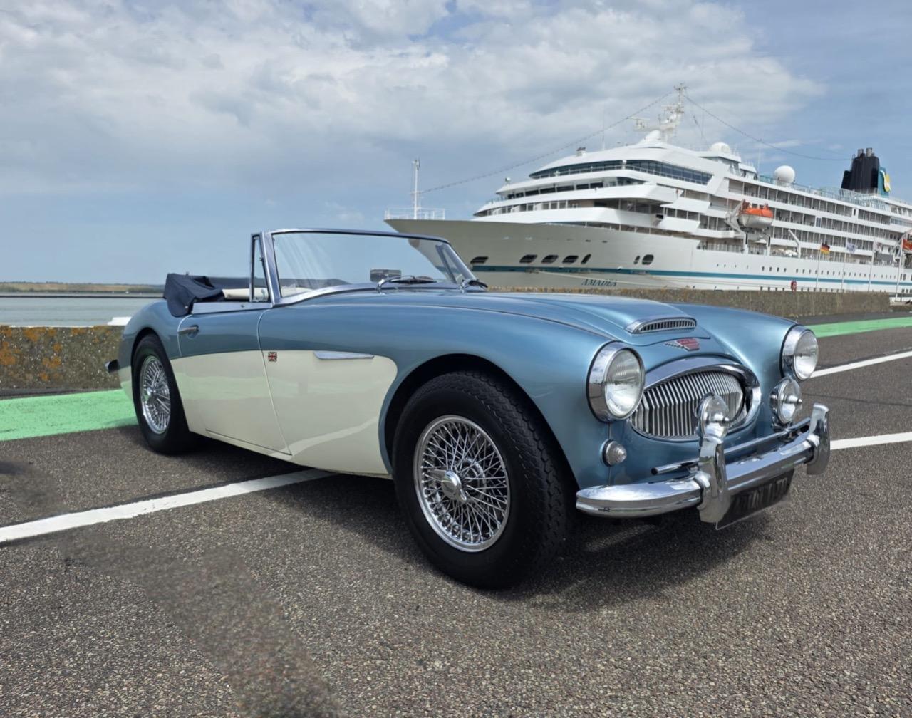AUSTIN HEALEY 3000 BJ7 MKII Overdrive - 1963 LesAnciennes.com