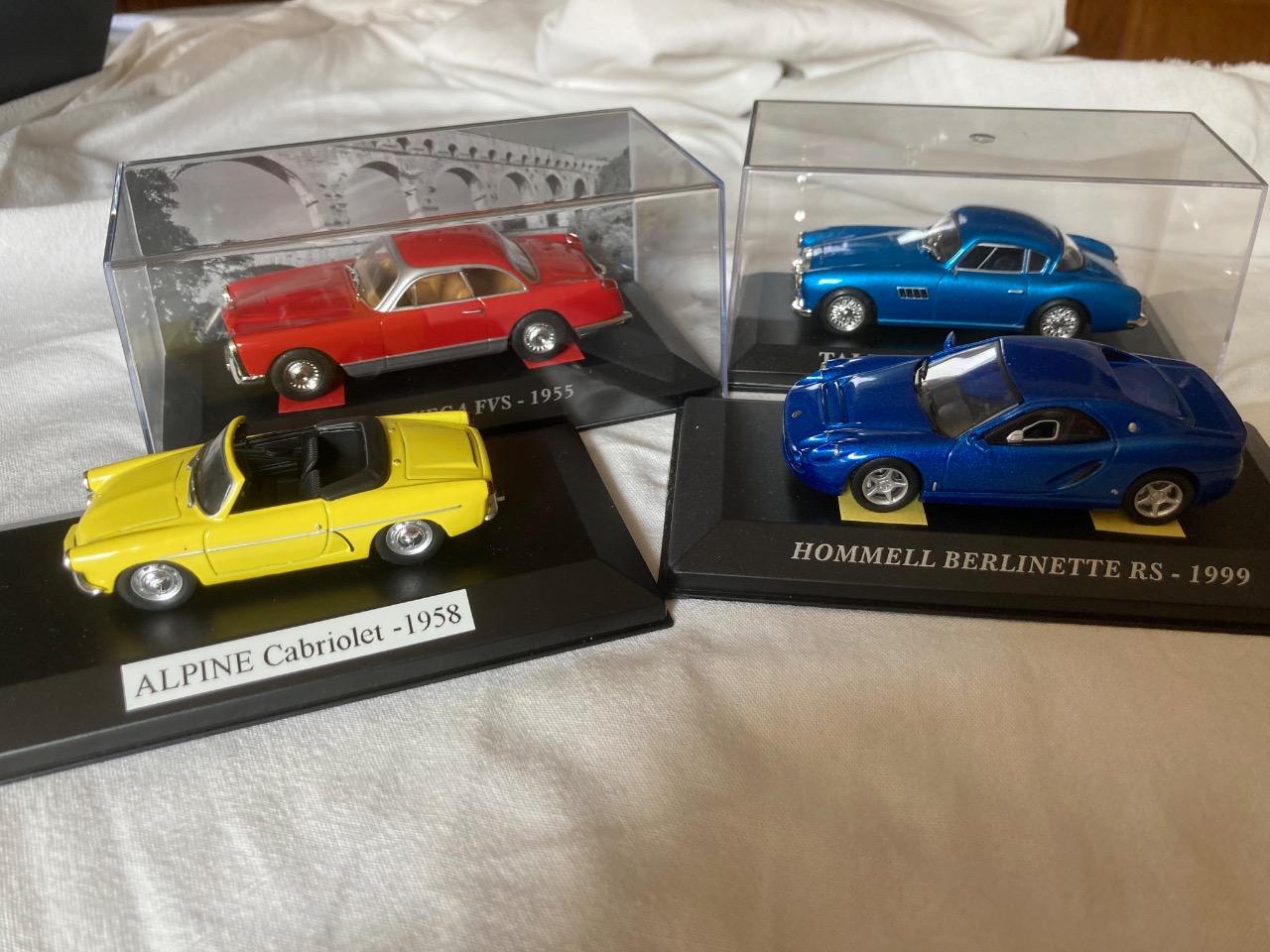 Miniatures françaises Facel, Talbot, Alp LesAnciennes.com