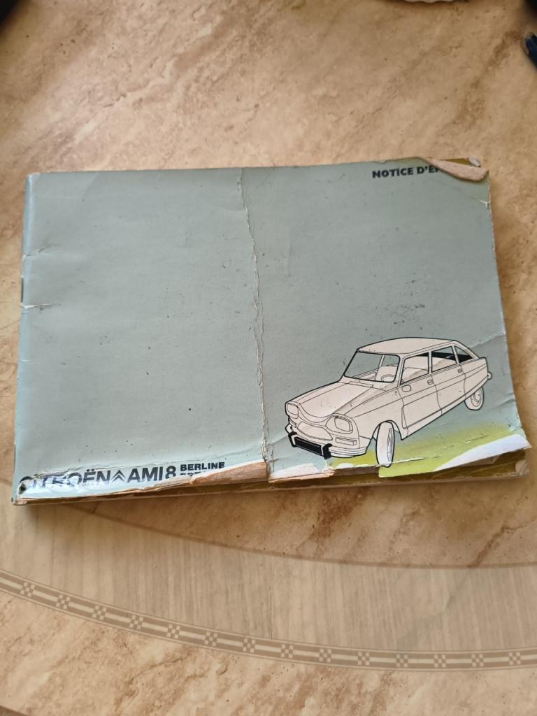 Citroën Ami 8 notice d'entretien LesAnciennes.com