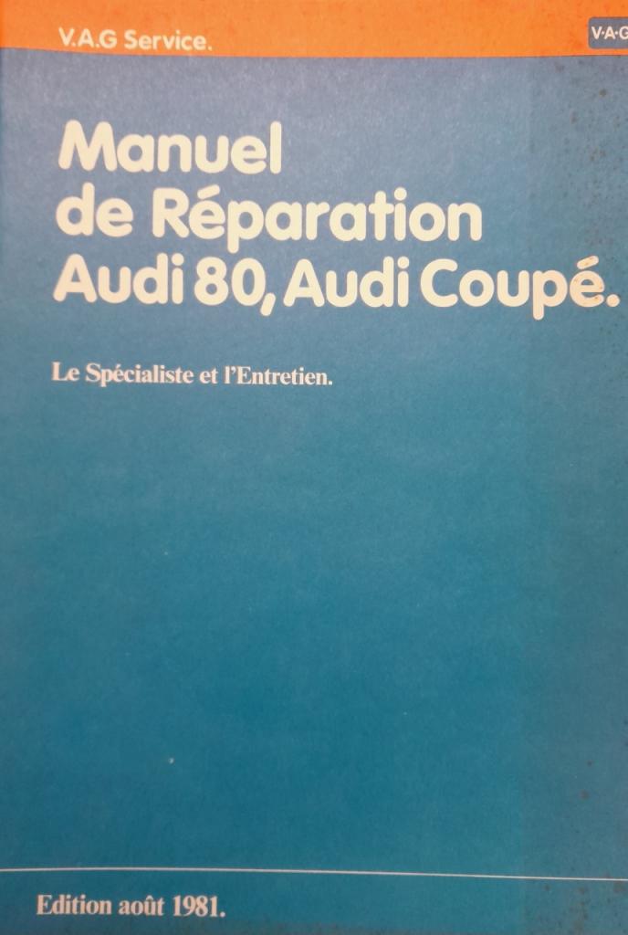 Audi 80 Audi coupé Manuel de réparation LesAnciennes.com