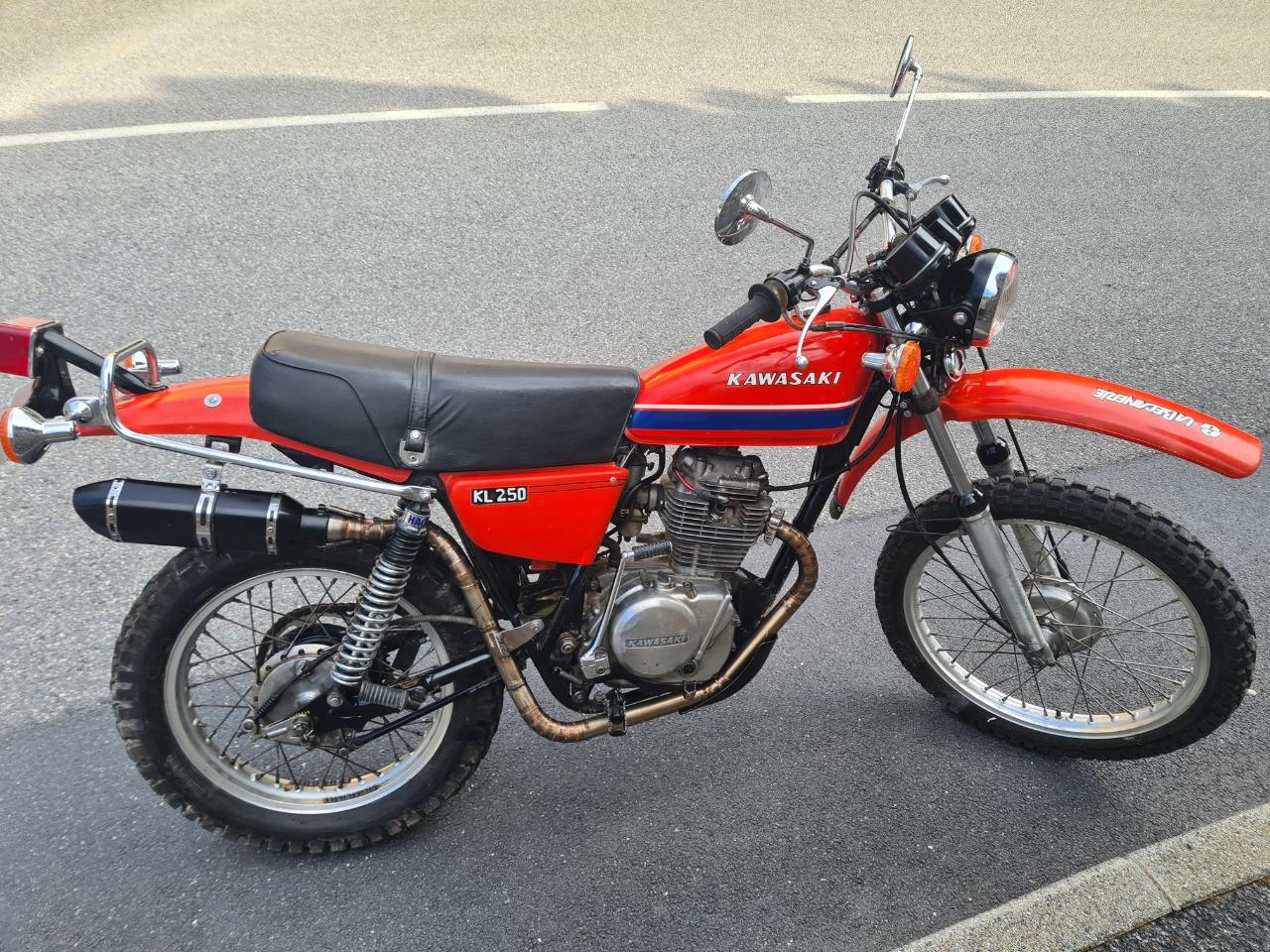 KAWASAKI KLX 250 250 kl A - 1979 LesAnciennes.com