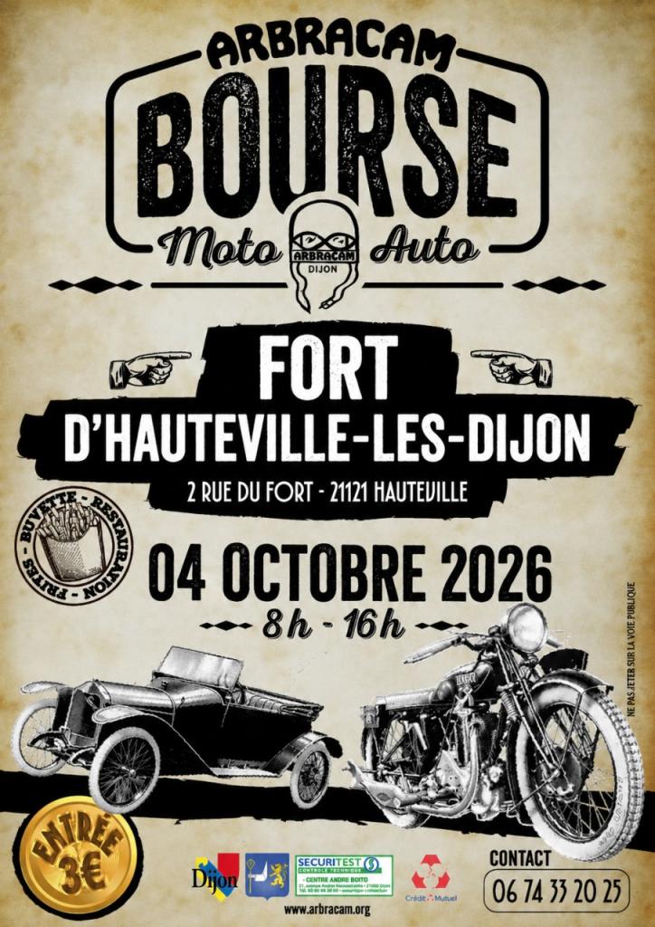 Bourse Retroc Moto Auto ARBRACAM TERROT LesAnciennes.com