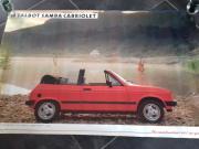 image_0-Affiche TALBOT Samba cabriolet 1984
