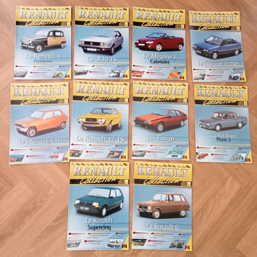 FASCICULES RENAULT MODELE 70-80 Lot de 10 LesAnciennes.com