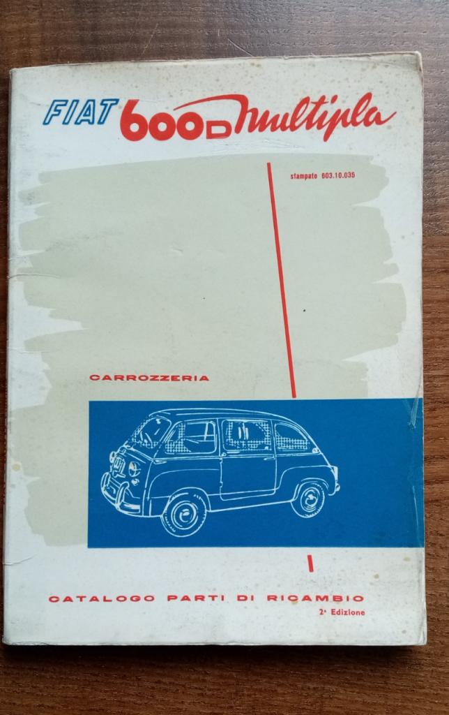 FIAT 600 d e multipla catalogue pièces LesAnciennes.com