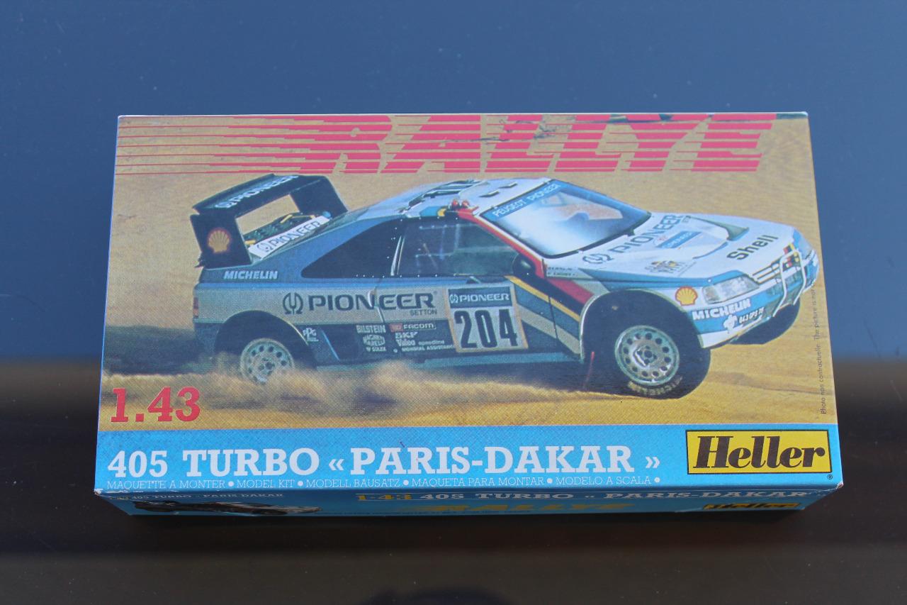 Maquette Peugeot 405 "Paris-Dakar" LesAnciennes.com